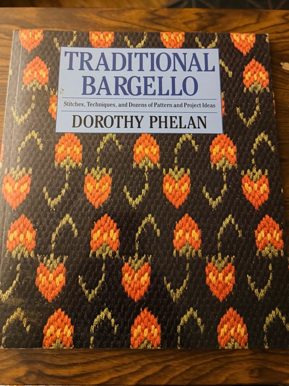 Traditional Bargello by - Black & Orange Book
